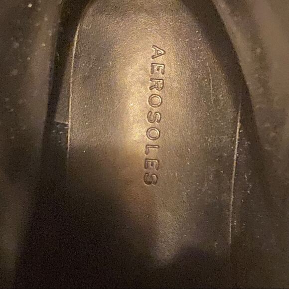 Aerosoles Boots Women's Dark Grey Amie Combat Side Zip Sz 12M - Picture 10 of 12